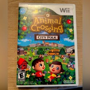 NINTENDO WII GAME- ANIMAL CROSSING